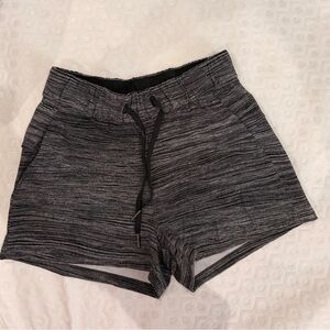 Lululemon Women's Gray Drawstring Shorts